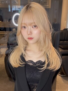 ジーナ 福岡天神(Zina) ハッシュカット/韓国ヘア/Zina福岡天神