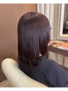 ヘアデザインスペース イチエ(hair design space i chi e) ピンクラベンダーブラウンで作る秋にオススメカラー