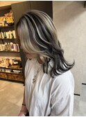 デザインカラー、バレイヤージュ、ハイライト、レイヤーカット