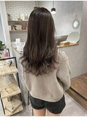 エモージュカラー似合わせハイライト/くすみベージュ