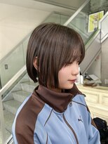 ヘアーデザイン アルエ(HAIR×design ARUE) ボブ / オリーブグレージュ