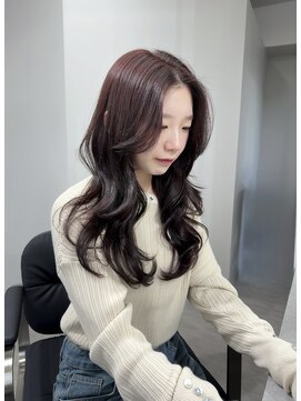 リノ(RLINO) 【名古屋/栄】レイヤーカット/ブリーチ無し/韓国