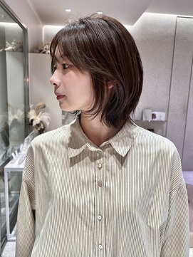 ショートウルフ | チョコレートブラウン 【SATSUKI】