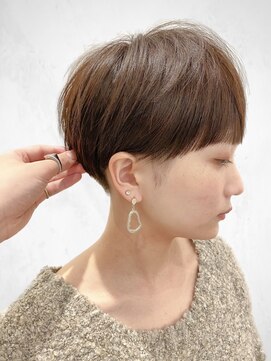 骨格補正カット「ショート/ショートボブ/ボブ/大人ショート」