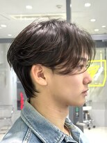 ノラキチジョウジ(NORA KICHIJOJI)&nbsp;ビジネスアップバングショートツーブロックワックスなし韓国ヘア