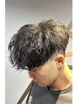 ライズ 渋谷店(RISE)&nbsp;刈り上げマッシュ/波巻きパーマ