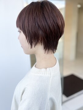 ヒビカ(HIBIKA) 甘すぎない大人のボルドーショート