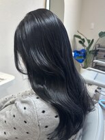 ベル サウス(BHEL south)&nbsp;＊暗め透明感カラー重めロング顔周りカット