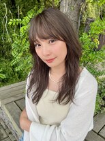 ログ 高松木太店(Log)&nbsp;セミロングヘア*レイヤーカット*顔周り*髪質改善*30代40代50代