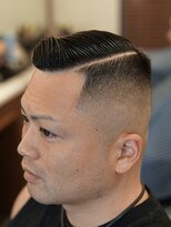 ザチョップショップ キチジョウジ(THE CHOP SHOP KICHIJOJI) サイドパートスキンフェードカットシェービング吉祥寺理容室