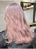 ハイトーン ダブルカラー ブリーチ レイヤーカット 原宿 表参道