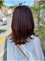 アズグロウ エクラ(AS GROW 'eclat) チェリーブラウンやわらかミディ