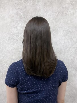 ミニム ヘアー(minim hair) 【minim×りの】透明感！オリーブブラウンカラー