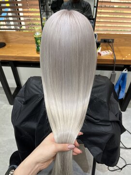 ネクスト 池袋(NEXT) ホワイトベージュ/ダブルカラー/ブリーチ