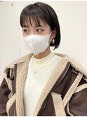 ツヤ感たっぷりのブラウンボブ×3つのケアで叶う上質な髪