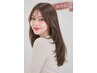 【秋の大特価♪ゲリラ☆】カット+カラー(全体)+超音波アイロン付き♪2stepTR