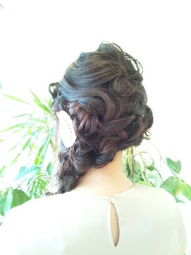 グリーンズ(Greens) ゆるくしゅ☆編み込みアレンジ