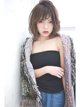 ラフィス ヘアー ルーム 難波本店(La fith hair room) 【La fith】 結べるボブ×ハイライト