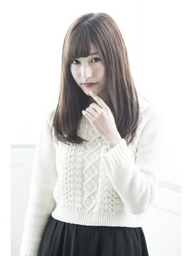 ミエル ヘア 新宿(miel hair) 【miel hair新宿】品よく清楚なモテナチュラルストレート