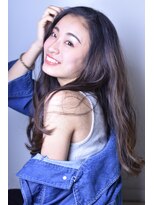 ジールヤマグチ 朝霧駅前店 アッシュブラウン系のグラデーション☆ 【白髪ぼかし】