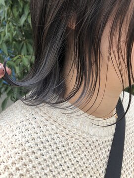 ヘアアンドビューティー クローバー(Hair&Beauty Clover) インナーカラー/ニュアンスカラー/ブルーグレージュ