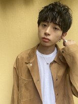 レオニード 表参道(LEONID)&nbsp;メンズ無造作パーマスタイル