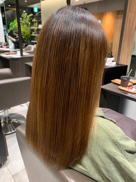アイフィールアヴェダ 船堀店(i feel AVEDA) 【中村】ブリーチしててもOK!毛髪改善ストレート♪