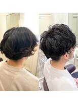 アヴァンス 天王寺店(AVANCE.)&nbsp;【印象の違い】×【メンズミックスパーマ】