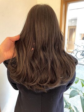 ニア 清澄白河(nir) 〈清澄白河 半個室〉ブリーチなし!/シアーグレージュ