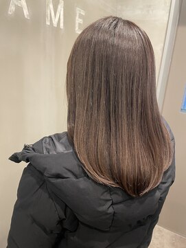 フレーム なんば店(FRAME) 【FRAMEなんば】パーソナルカラー夏/イヤリングカラーグレージュ