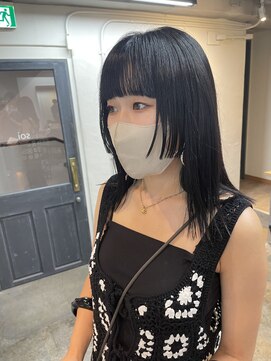 ソイ 下北沢(soi) 【髪質改善】2stepバングミディアム