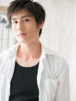 モッズヘア メン 上尾東口店(mod's hair men)&nbsp;≪mod's men≫アッシュブラックで爽やか♪ツーブロックショートQ