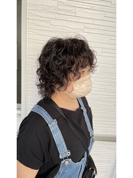 ジッピー ヘアーコレクション ウルフパーマ くるくるパーマ
