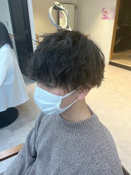 ネオリーブ クーロ メゾン 横浜(Neolive curro Maison) 波巻きスパイラル×ツイストパーマ[メンズ]