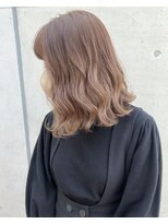 グロウバイニューヨークニューヨーク(Grow by NYNY)&nbsp;【打越】ミディアム×ベージュ