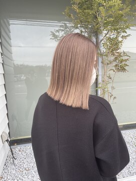 ヴォイスヘアーデザインウル(Voice hair design ulu) ベージュ/ダブルカラー/白髪染め/玉村/伊勢崎/前橋/藤岡/眉