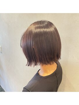 ウルカ 川口店(ulQua) ココアベージュボブウルフグレージュカラー