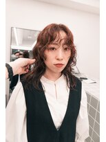 シカ(sica)&nbsp;顔まわりデザインパーマ