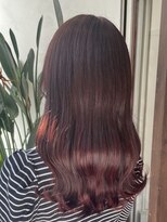 アン(Hair make un)&nbsp;ボルドーカラー