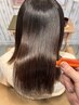 【カット+髪質改善カラー+さらさら質感TM+RefaVN】痛みがやや気になる方