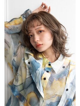 ヘアーメイクパウダー 天王寺寺田町店(Hair make powder) 20代30代40代50代小顔外ハネボブアッシュひし形