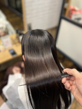 サロンド アクトレス 銀座店(salon de actress) 【完全オーダーメイド薬剤】【ダメージ80%削減】美髪縮毛矯正