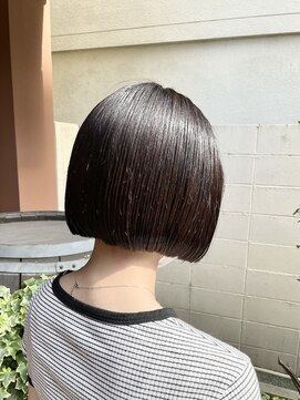 ココカラヘアー ニコ(cococara hair nico) ボブ/切りっぱなし/ショートボブ/ミニボブ