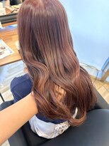 シエルバイアフロート(ciel by afloat)&nbsp;〈藤間〉チェリーピンク/ブリーチなし/ダブルカラー/韓国ヘア