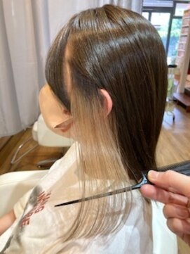 ヘアーデザイン ロッタ(hair design lotta) 【hair desidgn lotta】 イヤリングカラー