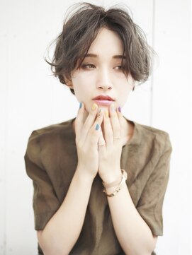 ネオリーブウリ 二子玉川店(Neolive uri) 切りっぱなしボブエアリーロング美髪ピンクブラウン《二子玉川》