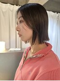 ミニボブショートボブ切りっぱなしボブ外ハネボブレイヤーボブ