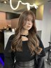 【イメチェン！】前髪カット・毛先カット＋カラー＋韓国風巻き