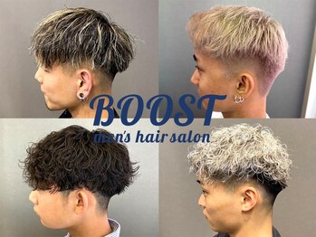 ブースト(BOOST)の写真/【浜松メンズサロン/メンズカット】BARBER風の洗練されたスタイルもお任せ◎自分史上No1のモテ髪に！