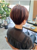 ソフト刈り上げショート